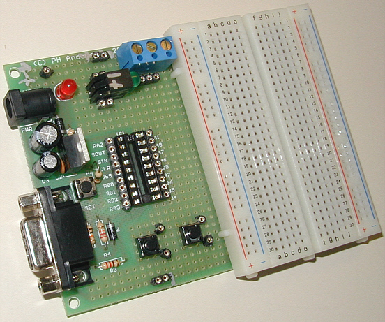 protoboard with add-ons